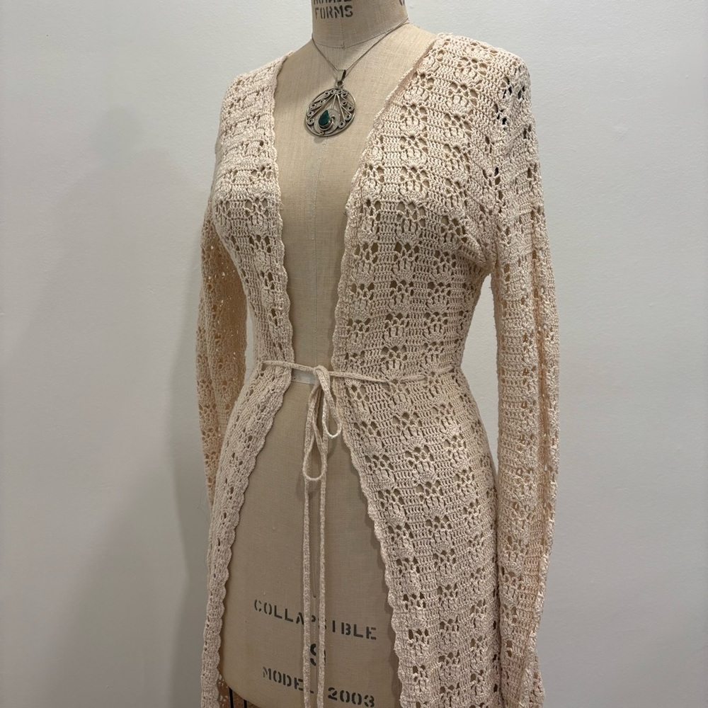 Crocheted Cardigan - Picture 2 of 3